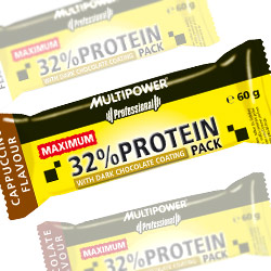 Barras de proteinas Multipower Proteine pack 32 %