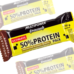 Barras de proteinas Multipower Protéine pack 50 %