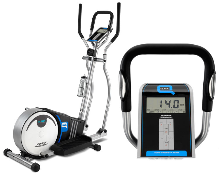 Equipamiento de la bicicleta elíptica Quick de BH FITNESS 