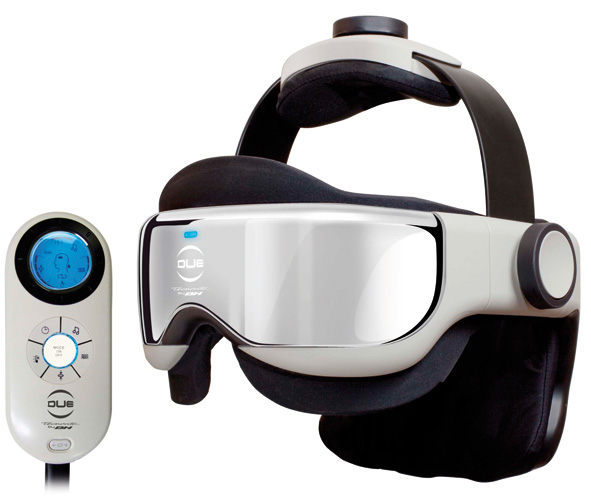 Casco de masaje integral con gafas DUE Casco de masaje integral con gafas DUE