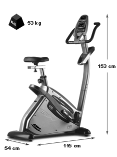 Dimensiones de la estática Carbon Bike GSG