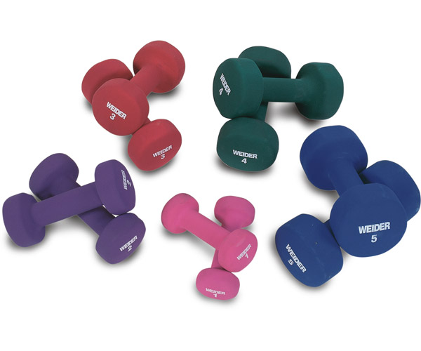 Par de mancuernas de neopreno WEIDER Par de mancuernas de neopreno WEIDER