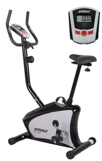 Bicicleta estática Striale sv369 con su consola digital
